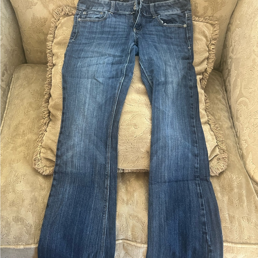 American Eagle Blue Artist Stretch Jeans